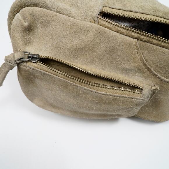 Free People Hudson Suede Sling Bag in a tan - Picture 6 of 13